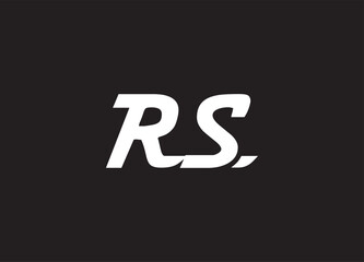RS letter logo and initial logo design