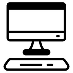 Computer Solid Icon