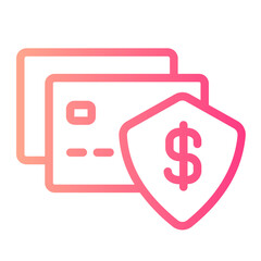Credit Card gradient icon