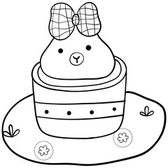 Groovy St. Patrick's Day Capybara