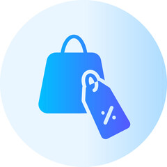 Discount gradient icon
