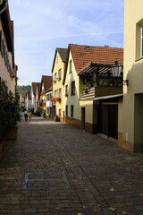 Historisches Ortsbild von Veitshöchheim am Main, Landkreis Würzburg, Unterfranken, Franken, Bayern, Deutschland