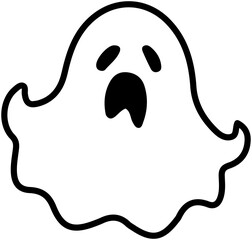 Ghost line illustration