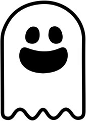Ghost line illustration