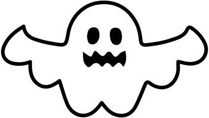 Ghost line illustration
