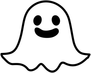 Ghost line illustration

