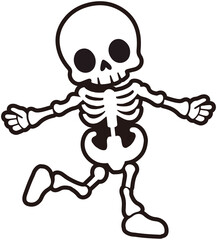 Halloween Spooky Skeleton