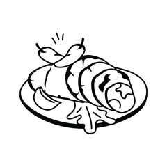 Juicy slices of ham, perfect for sandwiches or breakfast