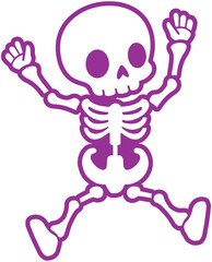 Archaeologist with skull icon 