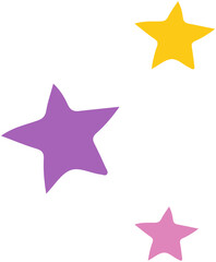 Cartoon Halloween Stars