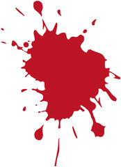 Element With blood splatter
