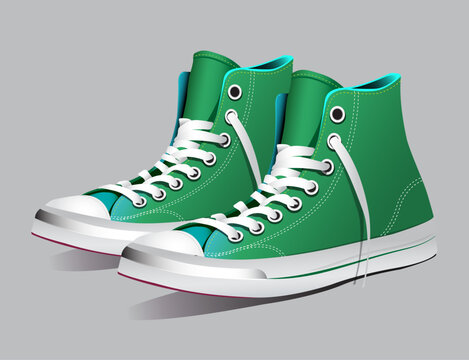 recommend clip art: canvas shoes