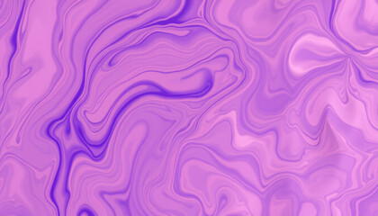 Abstract Purple Swirl Liquid Marble Design