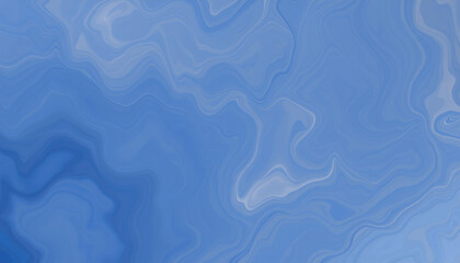 Abstract Blue Swirling Marble Texture Design