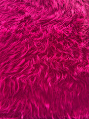 Fototapeta premium A close up of a pink fur texture