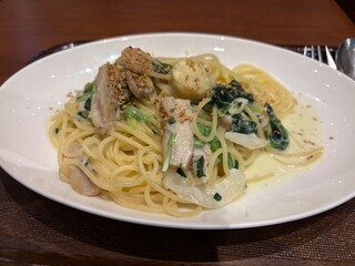 日本のパスタ料理