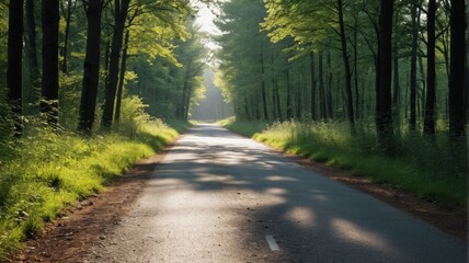 Obraz premium a dirt road