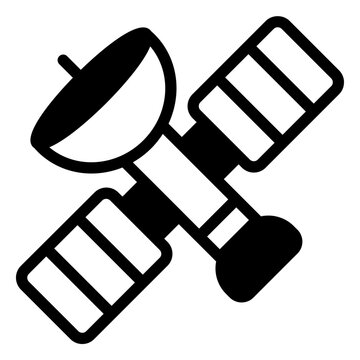 Satelit Solid Icon