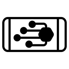 Smartphone Solid Icon