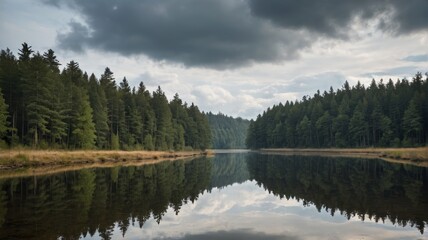 Fototapeta premium a body of water