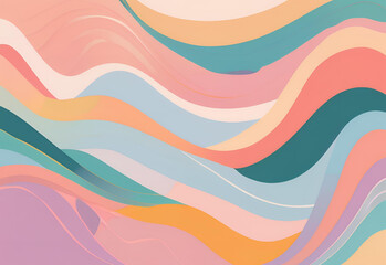 abstract wavy background