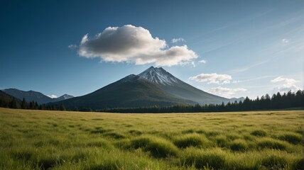 Fototapeta premium a field of grass