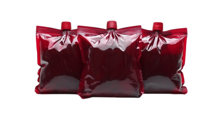 PNG, world blood donation month, isolated on white background, created and generated by AI technology.