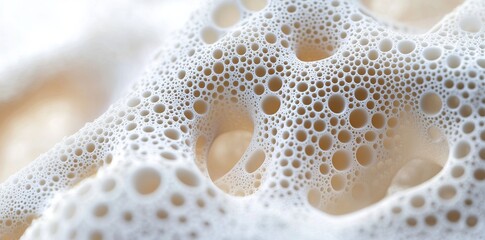 Close-Up of Human Bones with Organic Patterns AI generated illustration