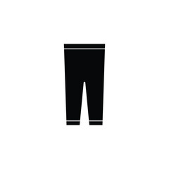 Simple Black and Colored Striped Clothing Icon