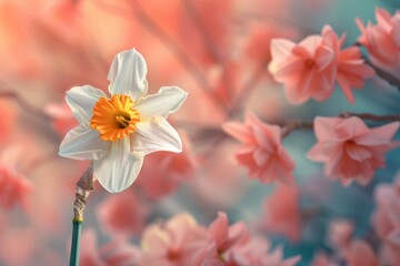 Fototapeta premium cute flower