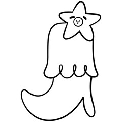 Groovy St. Patrick's Day Capybara Clipart 