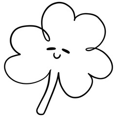 Groovy St. Patrick's Day Capybara Clipart 