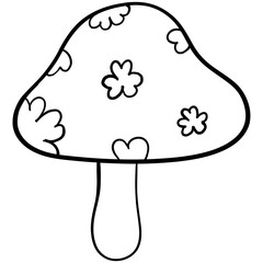 Groovy St. Patrick's Day Capybara Clipart 