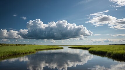 Fototapeta premium a body of water