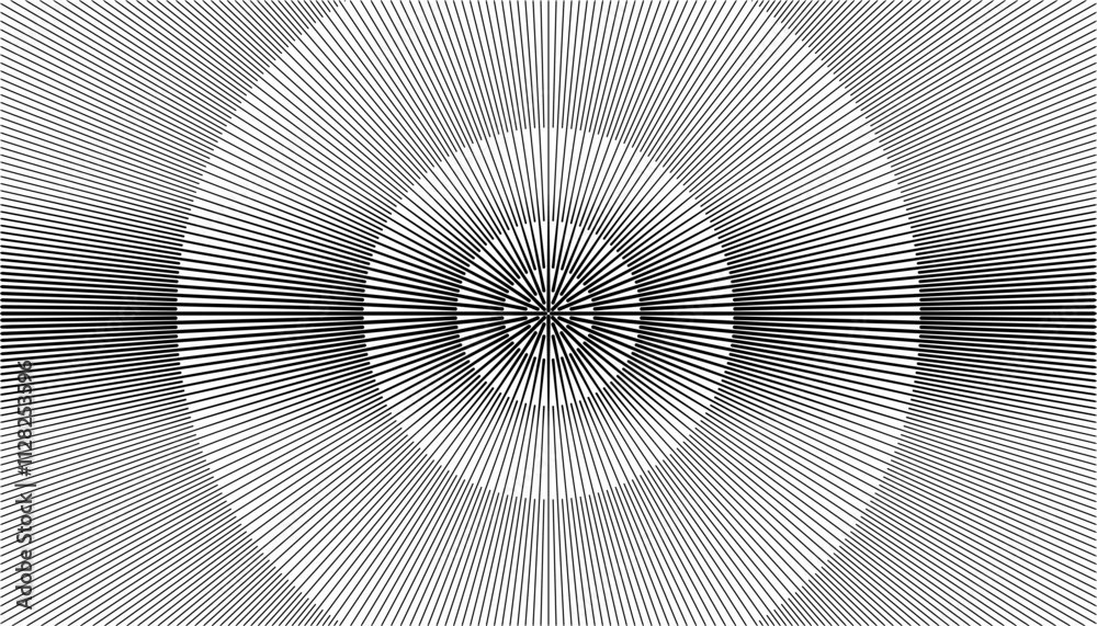 Fototapete This is an Abstract Black and White Pattern featuring Dynamic Curves and Formations that are perfect for various Modern Aesthetic