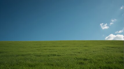 Obraz premium a field of grass