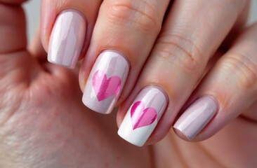 Frame of roses, their petals, confetti, in the form of hearts on a pink background. The location of the image of roses on the left of the square. Place for text. Background for Valentine's Day.