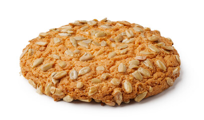 Oatmeal cookie with a crunchy texture, perfect for a snack or dessert at any time of day