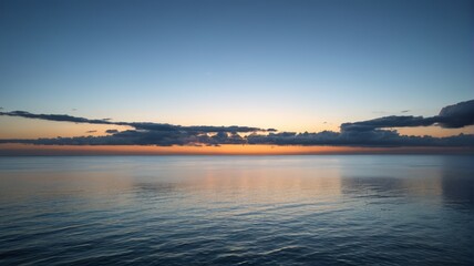 Fototapeta premium the sky is blue