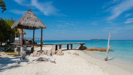 Tranquil beachfront retreat at Koh Munnork Island in Rayong, Thailand for peaceful escapes