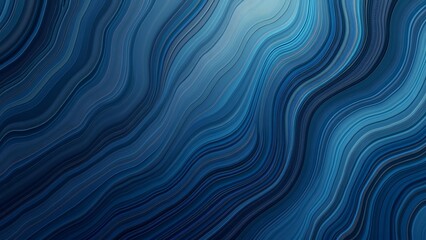 Mesmerizing Dark Blue Swirly Gradient Wallpaper, Abstract Dynamic Fluid Art Background with Cerulean, Cobalt, and Navy Shades