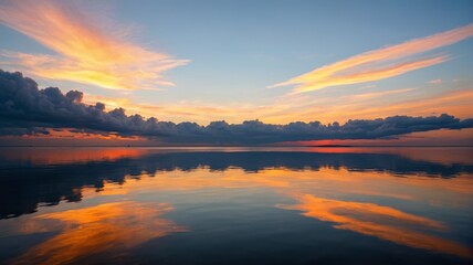 Fototapeta premium the sky is blue