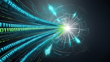 abstract technology communication concept vector background