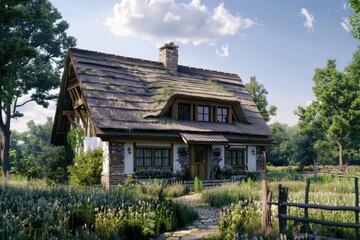house wooden