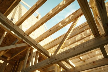 Obraz premium house wooden