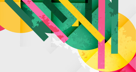 Grainy texture geometric abstract background. Vector Illustration For Wallpaper, Banner, Background, Card, Book Illustration, landing page