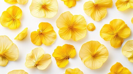 yellow flowers background