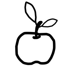 An apple