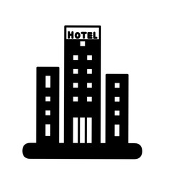 illustration of hotel