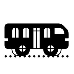 Bus on the road